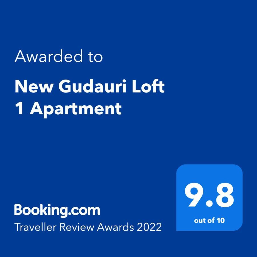 New Gudauri Loft 1 Apartment 외부 사진
